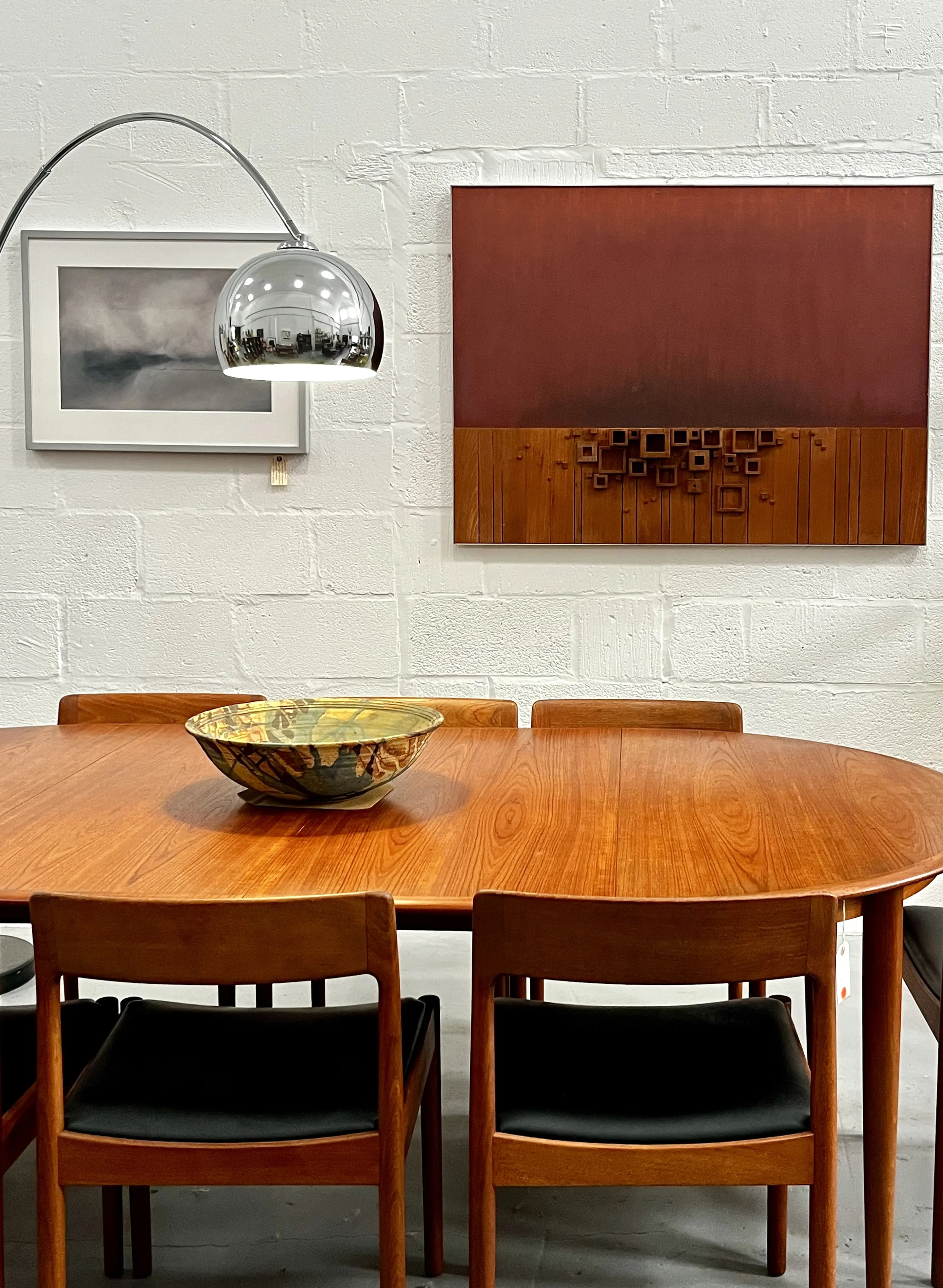 furniture showroom image retro vintage art chair table